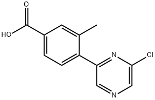 4-(6-Chloro-pyrazin-2-yl)-3-methyl-benzoicacid