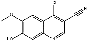 4-CHLORO-7-HYDROXY-6-METHOXY-QUINOLINE-3-CARBONITRILE