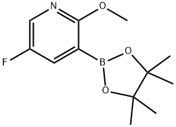 5-FLUORO-2-METHOXYPYRIDINE-3-BORONIC ACID PINACOL ESTER