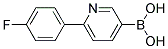 6-(4-FLUOROPHENYL)PYRIDIN-3-YLBORONIC ACID