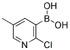 2-CHLORO-5-METHYLPYRIDINE-3-BORONIC ACID