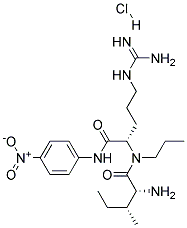 D-Isoleucyl-L-propyl-L-arginine p-nitroanilide hydrochloride