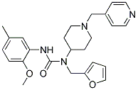 N-(2-FURYLMETHYL)-N'-(2-METHOXY-5-METHYLPHENYL)-N-[1-(PYRIDIN-4-YLMETHYL)PIPERIDIN-4-YL]UREA