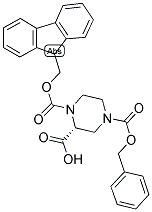1-FMOC-4-CBZ-PIPERAZINE-2-(R)-CARBOXYLIC ACID