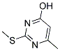 6-METHYL-2-(METHYLTHIO)PYRIMIDIN-4-OL