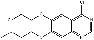 4-CHLORO-6-(2-CHLORO-ETHOXY)-7-(2-METHOXY-ETHOXY)-QUINAZOLINE