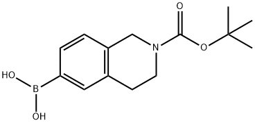 2-(TERT-BUTOXYCARBONYL)-1,2,3,4-TETRAHYDROISOQUINOLIN-6-YLBORONIC ACID