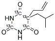 5-ALLYL-5-ISOBUTYLBARBITURIC ACID-RING-13C4